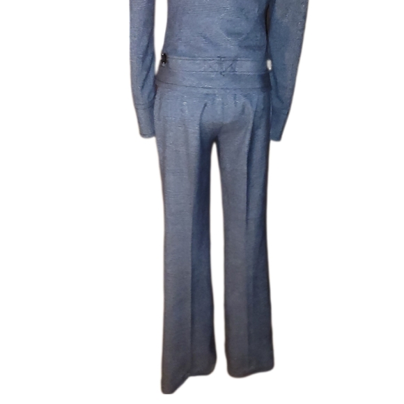 Retro 2-piece Pant Suit M vintage RARE - Picture 11 of 13